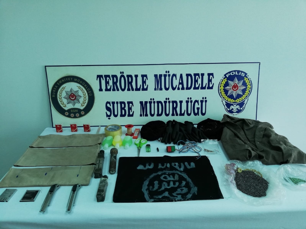 Eylem hazırlığında olan DEAŞ’lı terörist yakalandı