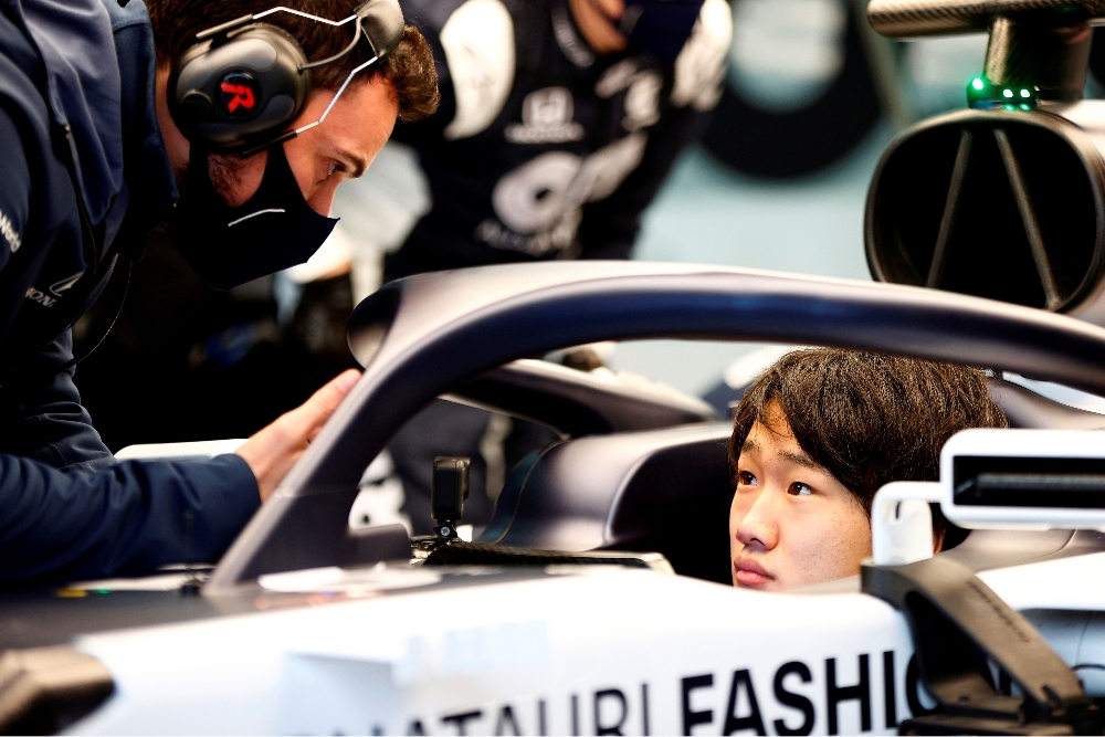 F1’in yeni sezonunda Scuderia AlphaTauri Honda takımı için Yuki Tsunoda yarışacak
