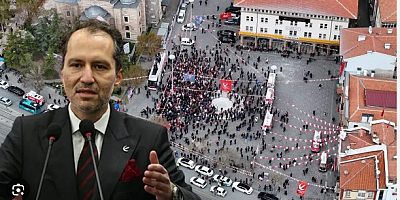 Fatih Erbakan babasının kalesi Konya'da 200 kişi toplayabildi