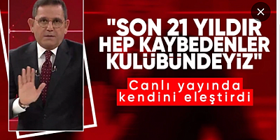 Fatih Portakal'dan öz eleştiri! 