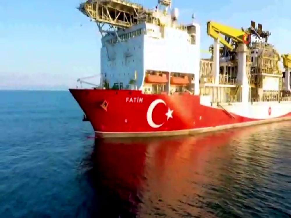 Fatih Sondaj Gemisi Karadeniz’de ilk sondajına başladı