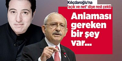 Fazıl Say Kemal Kılıçdaroğlu'na resti çekti: Anlaması gereken bir şey var!