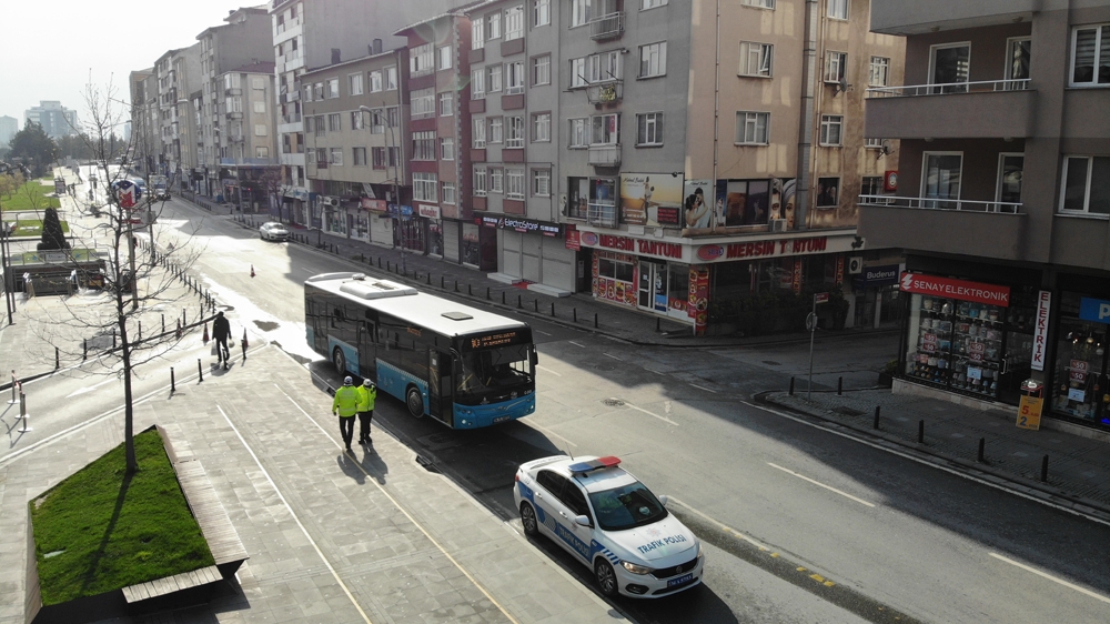 Fazla yolcu taşıyan hatlı minibüs şoförüne ceza