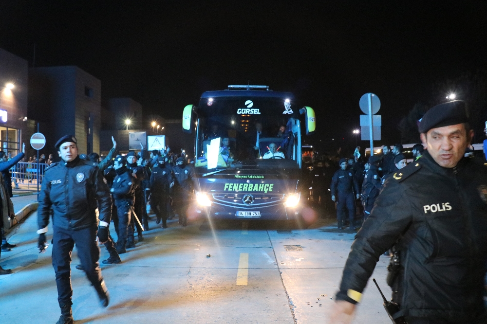 Fenerbahçe kafilesi Gaziantep’te
