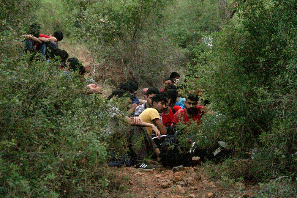Fethiye’de 54 düzensiz göçmen yakalandı