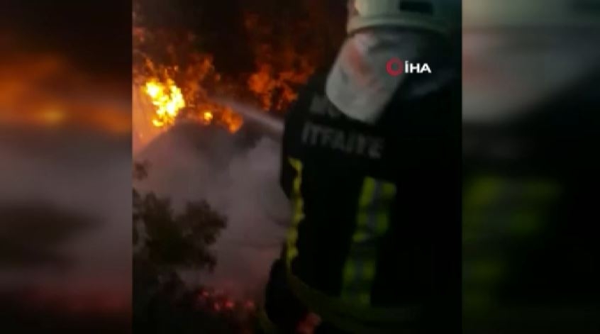 Fethiye’de ormanlık alanda çıkan yangın söndürüldü