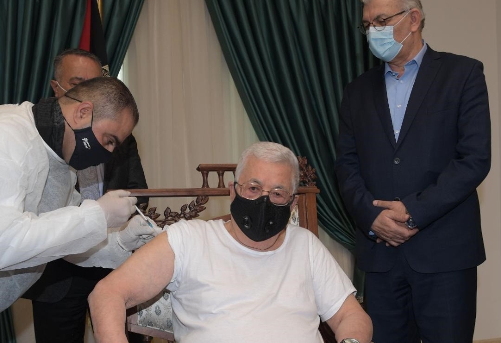 Filistin Devlet Başkanı Abbas Covid-19 aşısı oldu