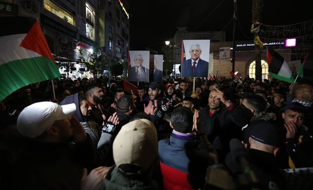 Filistinliler Trump’ın sözde Orta Doğu barış planını protesto etti