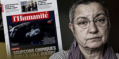  Fransız L'Humanite gazetesinden skandal 'kimyasal silah' manşeti: Erdoğan'ı hedef gösterdiler