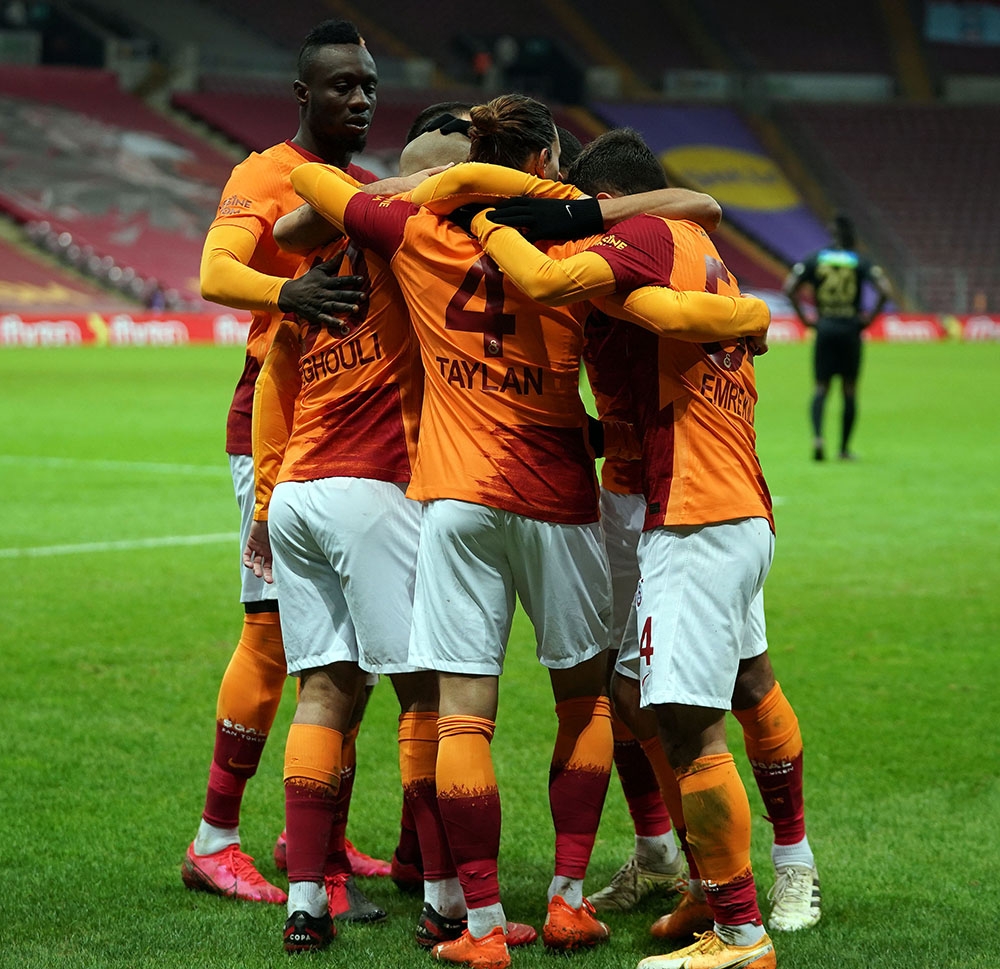 Galatasaray, ligde iç sahadaki 4. galibiyetini aldı