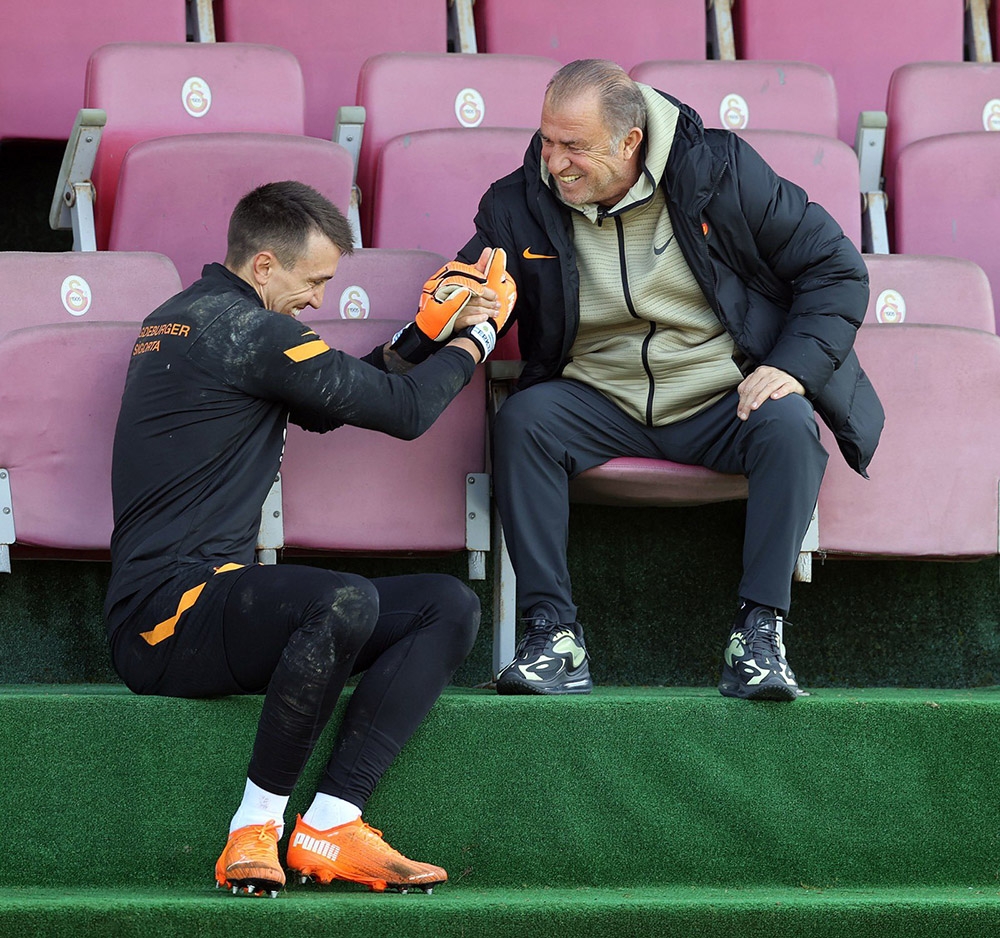 Galatasaray, Rizespor hazırlıklarını sürdürdü