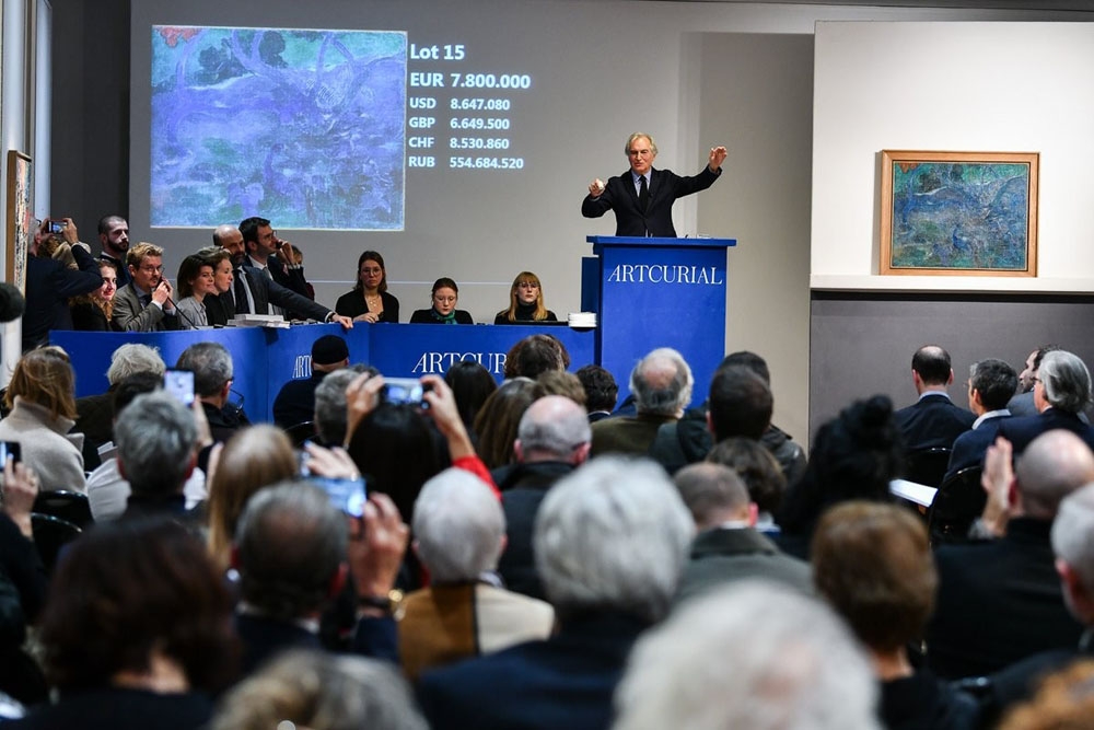 Gauguinin Te Bourao Iı Tablosu 10,5 Milyon Dolara Alıcı Buldu