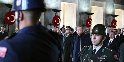 Gazi Mustafa Kemal Atatürk'ü anıyoruz! Devlet erkanı Anıtkabir'de