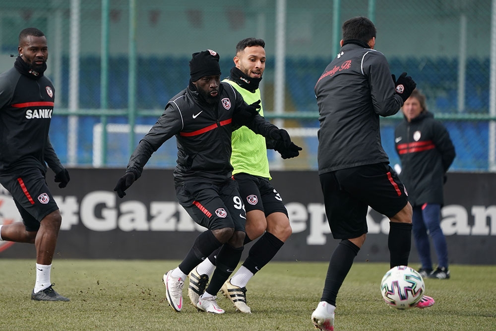 Gaziantep FK, Galatasaray maçı hazırlıklarını sürdürüyor
