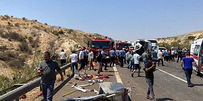 Gaziantep'te katliam gibi kaza! Ölü ve yaralılar var...
