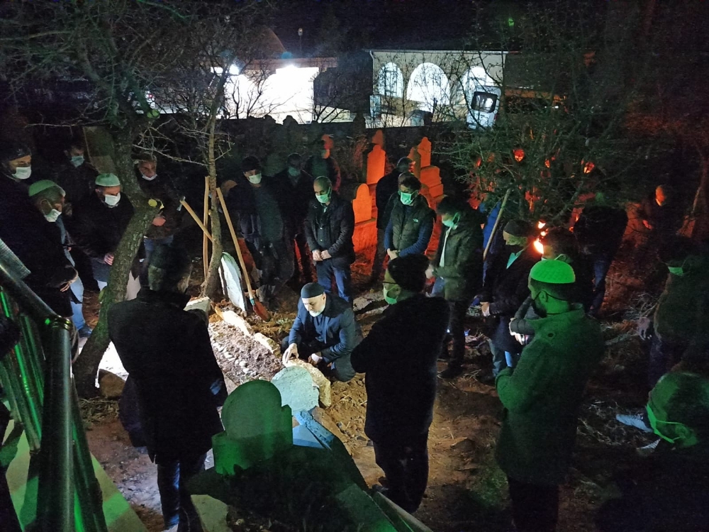 Gaziantep’teki yangında hayatını kaybeden Siirtli Hamzaoğlu defnedildi