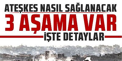 Gazze'de ateşkesin detayları netleşti