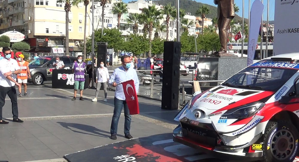Gençlik ve Spor Bakanı Kasapoğlu Dünya Ralli Şampiyonası’na start verdi