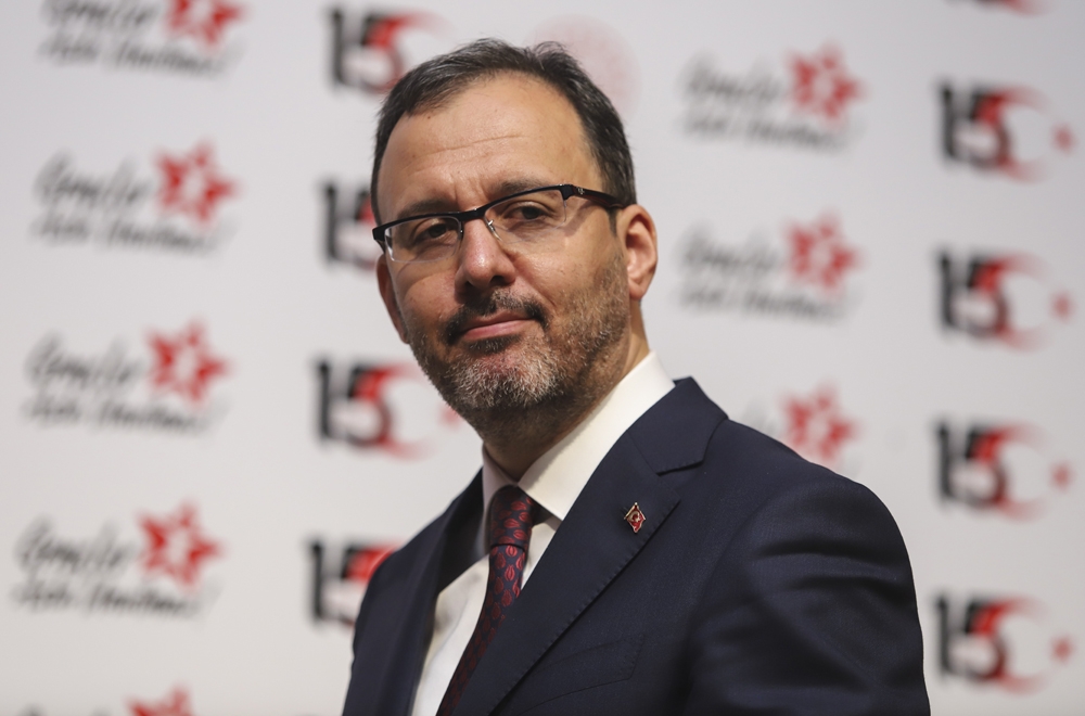 Gençlik ve Spor Bakanı Mehmet Muharrem Kasapoğlu’ndan 15 Temmuz mesajı