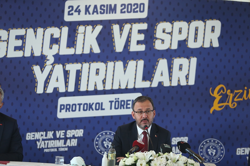 Gençlik ve Spor Bakanlığı’ndan Erzincan’a dev yatırım