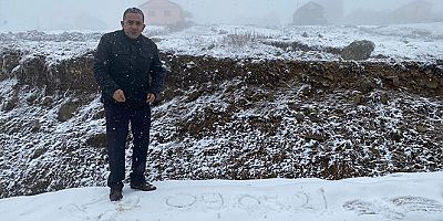 Giresun'un ardından Trabzon'un yaylalarında da kar yağdı