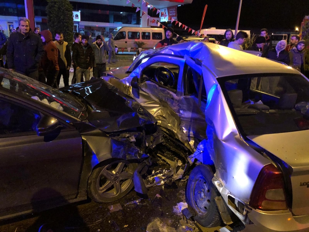 Giresun’da kaza: 1 ölü, 3 yaralı