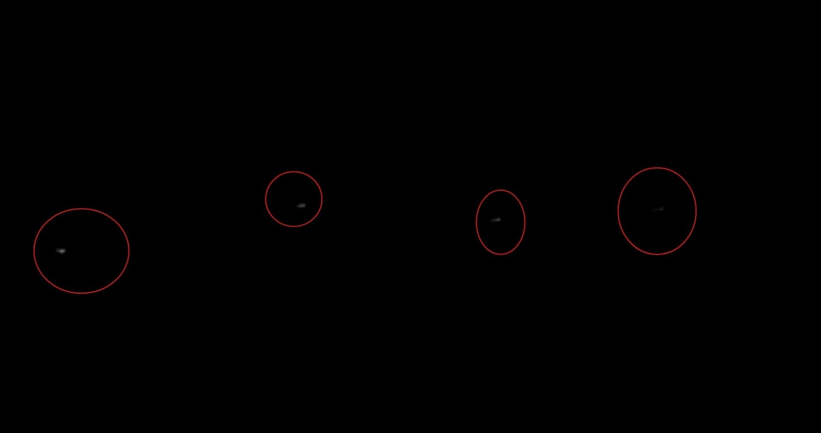 Gökyüzünde esrarengiz ışıklar merak uyandırdı