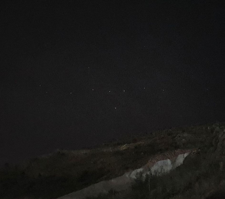 Gökyüzündeki sıralı yıldızlar Tekirdağ’da yine görüldü