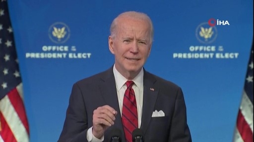 Görevi devir almaya hazırlanan Biden, Covid-19 aşılaması ile ilgili açıklamalarda bulundu
