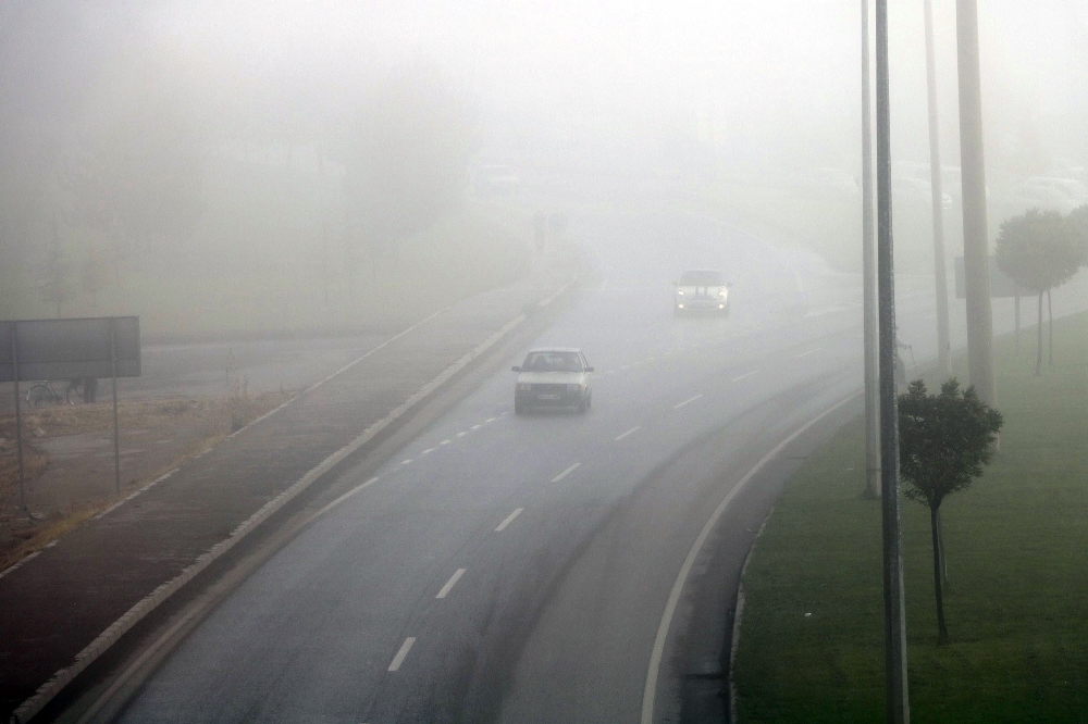 Görüş Mesafesi 20 Metreye Kadar Düştü