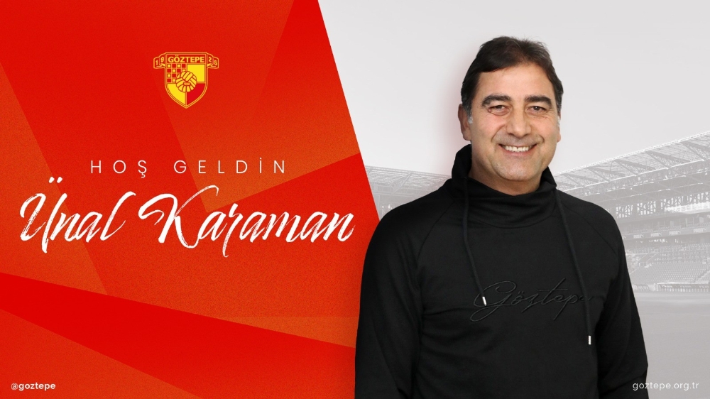 Göztepe, Teknik Direktör Ünal Karaman ile 2,5 yıllık sözleşme imzaladı
