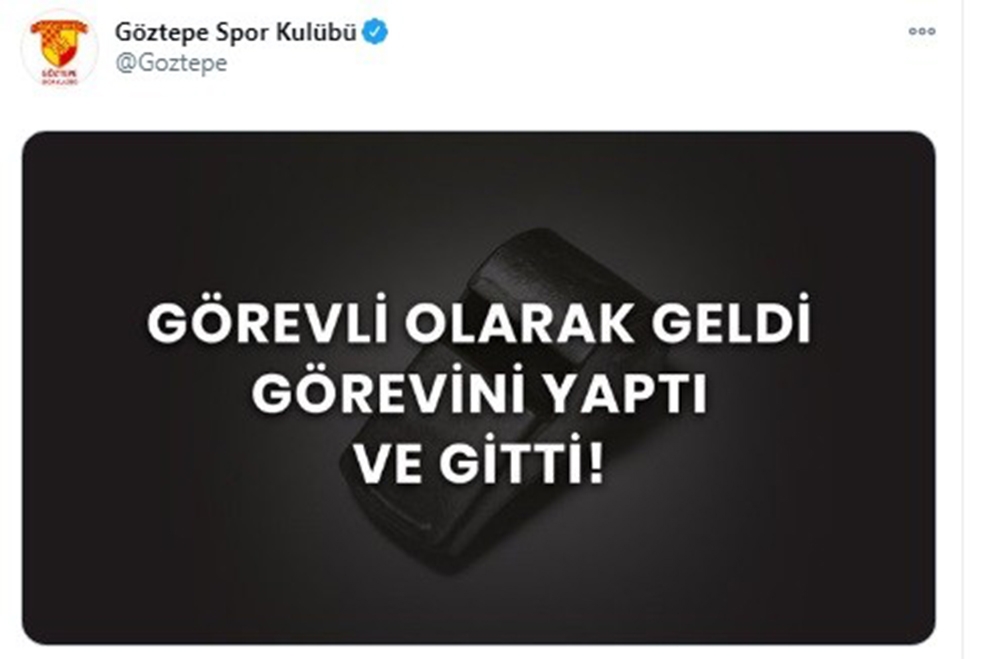 Göztepe’den imalı paylaşım