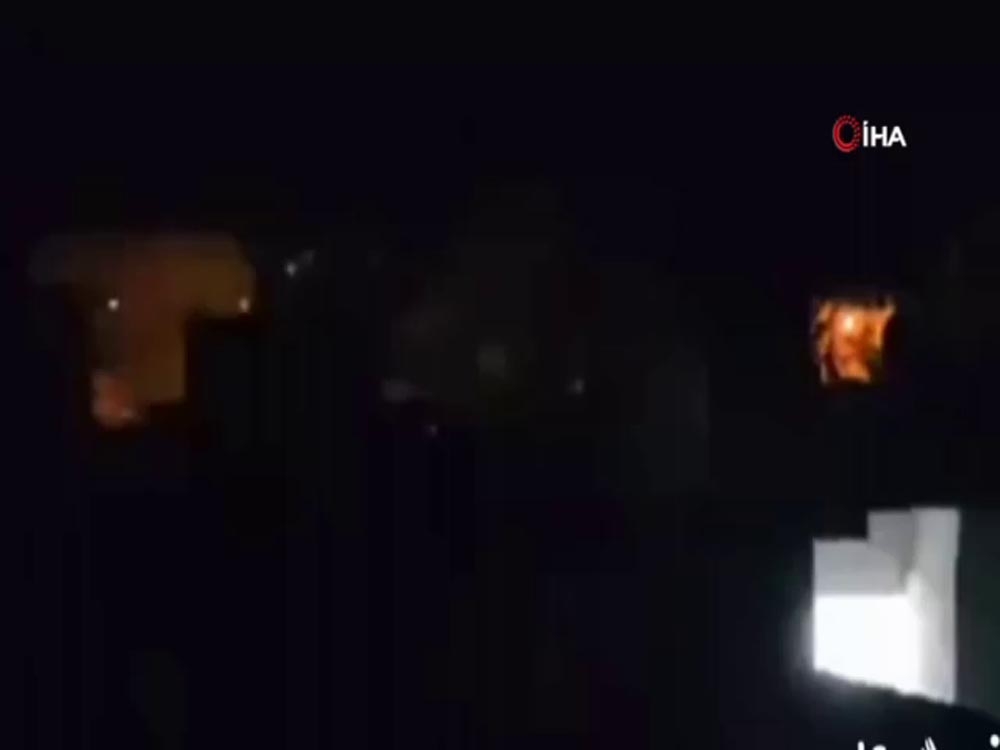 Hafter güçleri sahur vaktinde en az 65 Grad füzesi attı