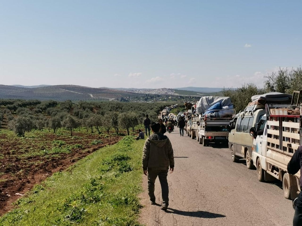 Halep-İdlib arasındaki karayolu geçici olarak açıldı