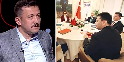 Hamza Dağ'dan 6'lı masa yorumu: 'Buraya neden oturduk' der gibiler...