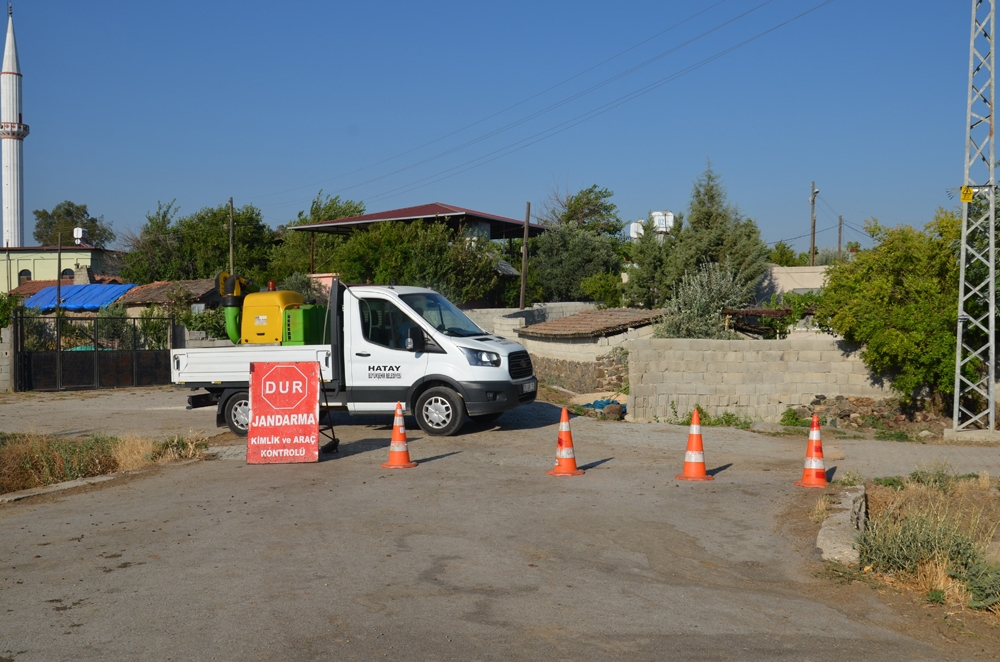 Hatay’da bir mahalle karantinaya alındı