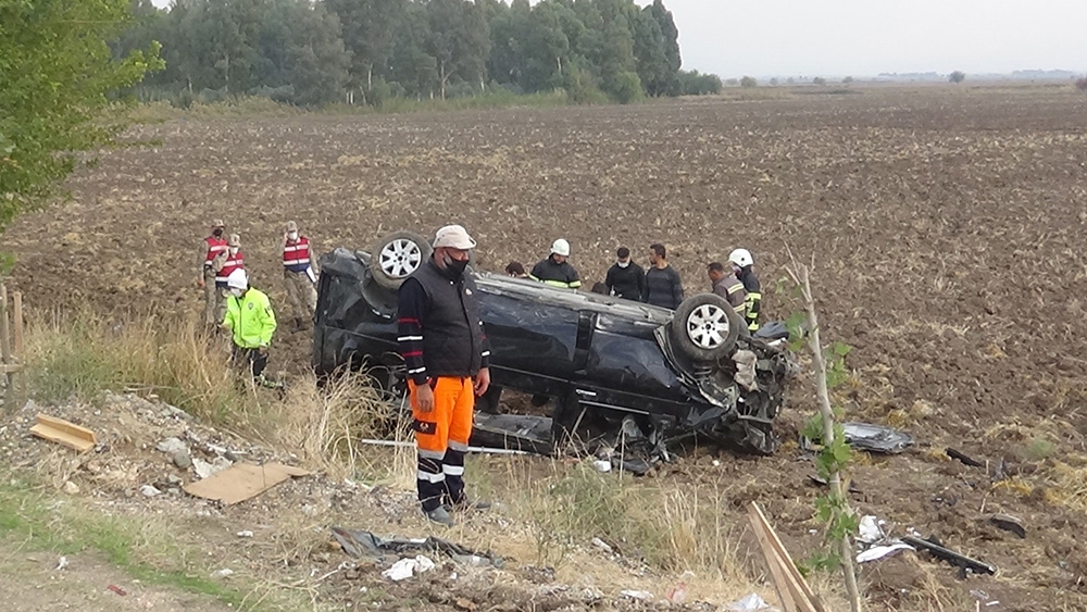 Hatay’da cenaze yolunda kaza: 9 yaralı