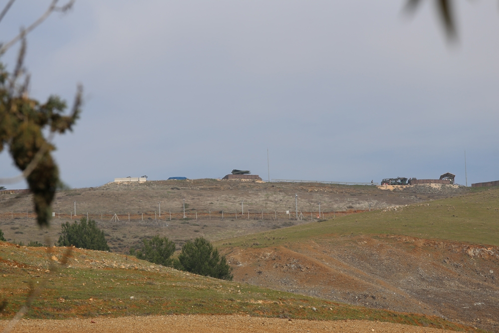 Hatay’da füzelerin yönü Suriye’ye çevrildi