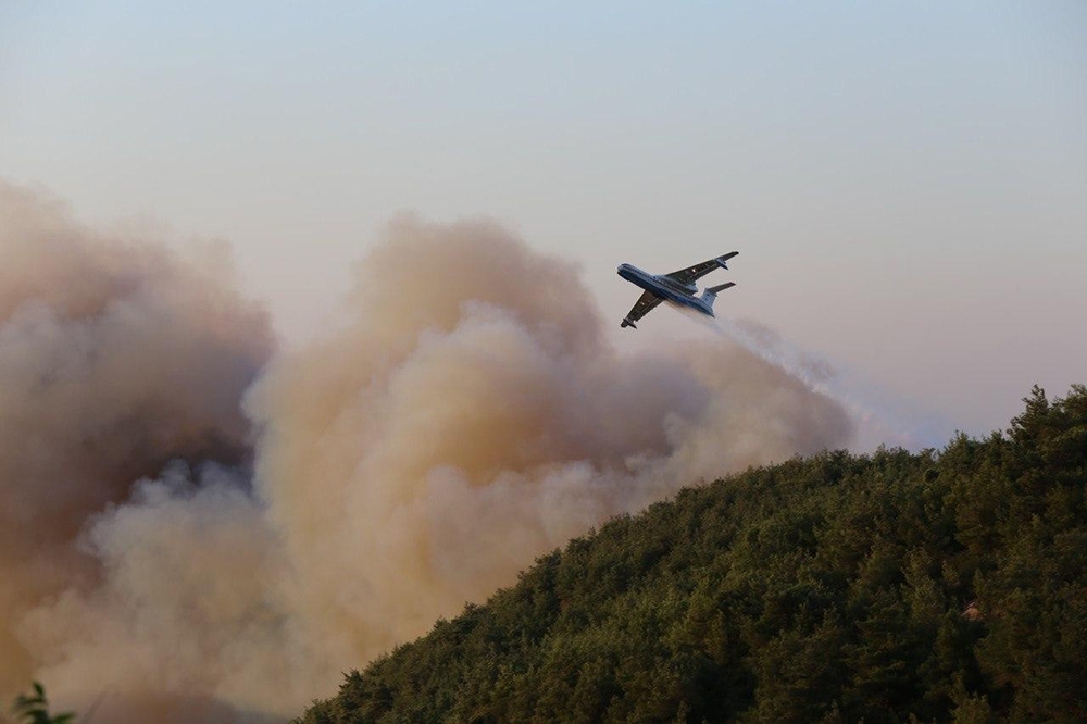 Hatay’daki orman yangınında 300 hektar alan zarar gördü