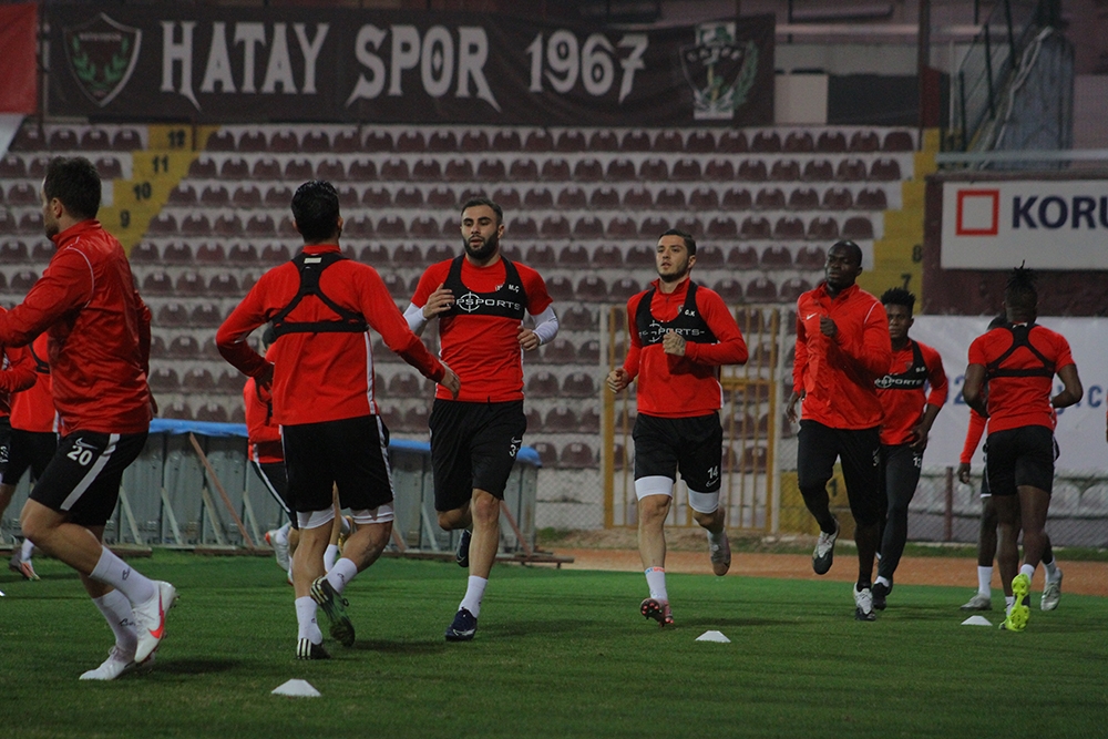 Hatayspor, A. Alanyaspor maçının hazırlıklarına başladı