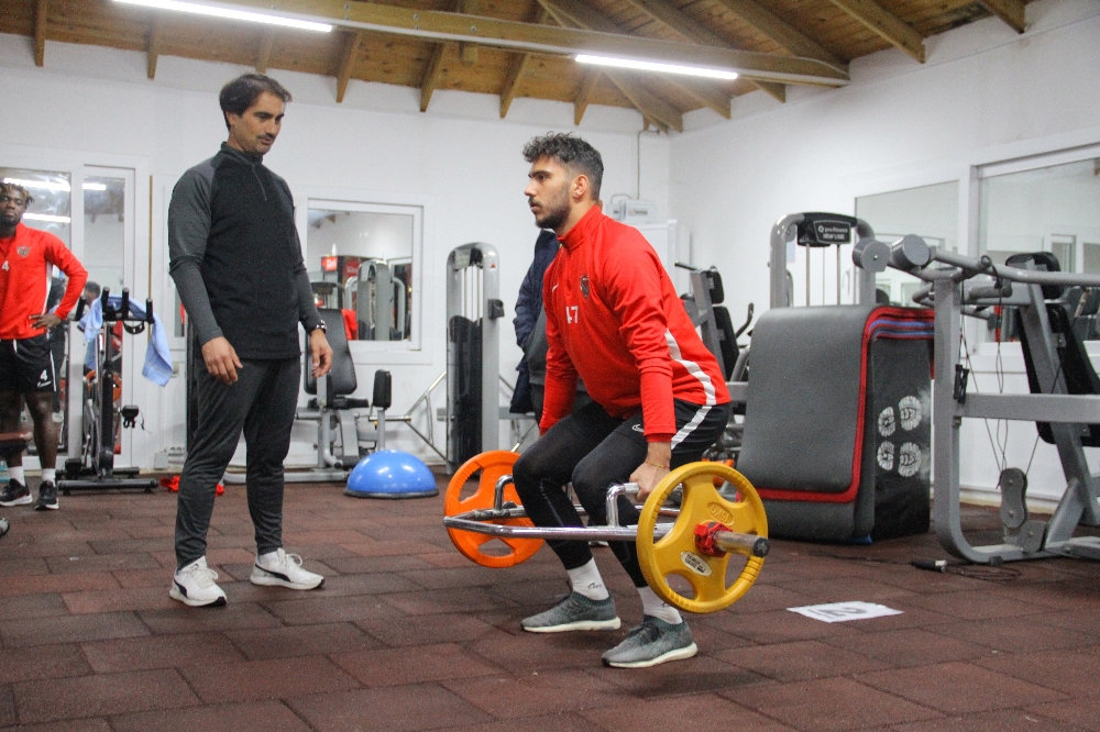 Hatayspor, Göztepe maçının hazırlıklarını sürdürdü