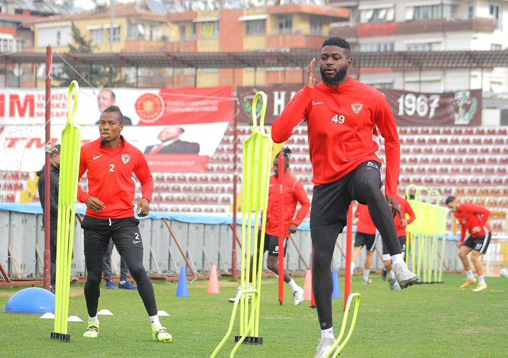Hatayspor, Kasımpaşa maçının hazırlıklarını sürdürüyor