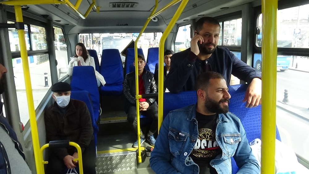 Hatlı minibüslere 65 yaş üstü vatandaşlar binemeyecek