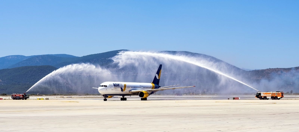 Hava yoluyla Muğla’ya gelen turist sayısında büyük düşüş