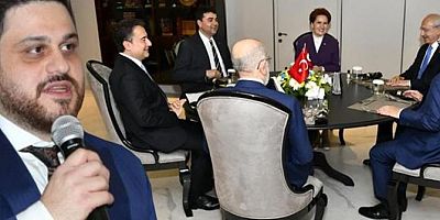 Haydar Baş'ın oğlu 6'lı masayı tehdit etti.. Beni almazsanız kriz çıkar