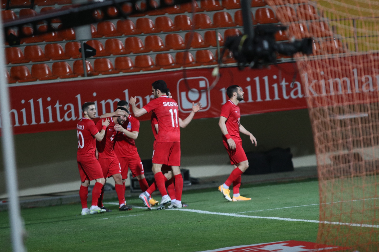 Hazırlık maçı: Türkiye: 2 - Azerbaycan: 1 (İlk yarı)
