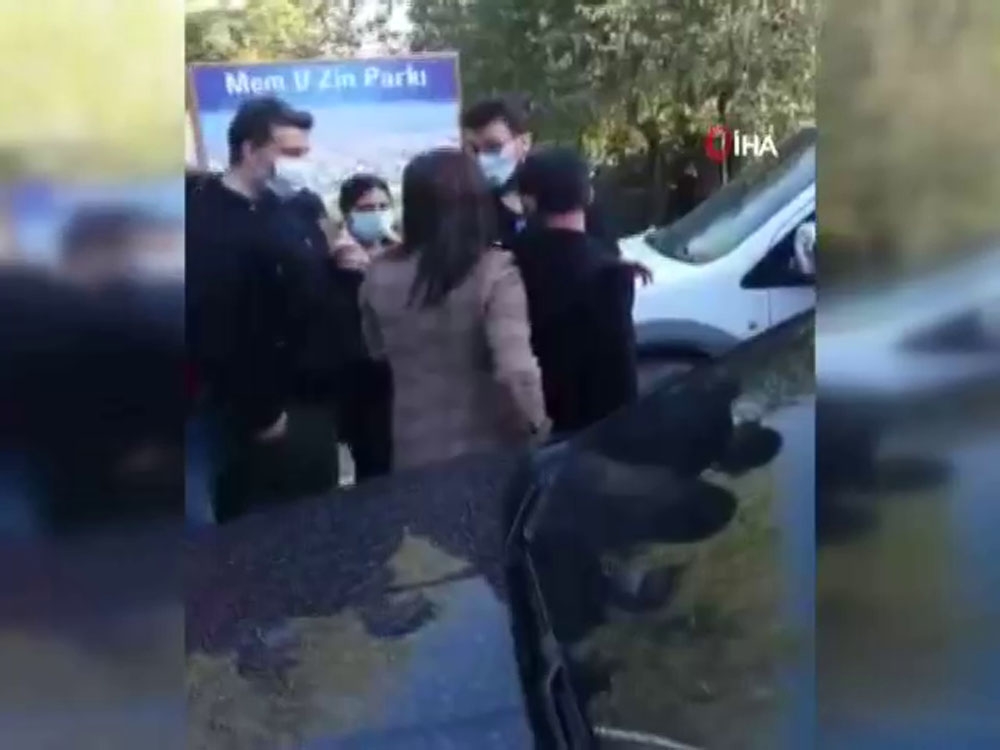 HDP milletvekilinden skandal hareket