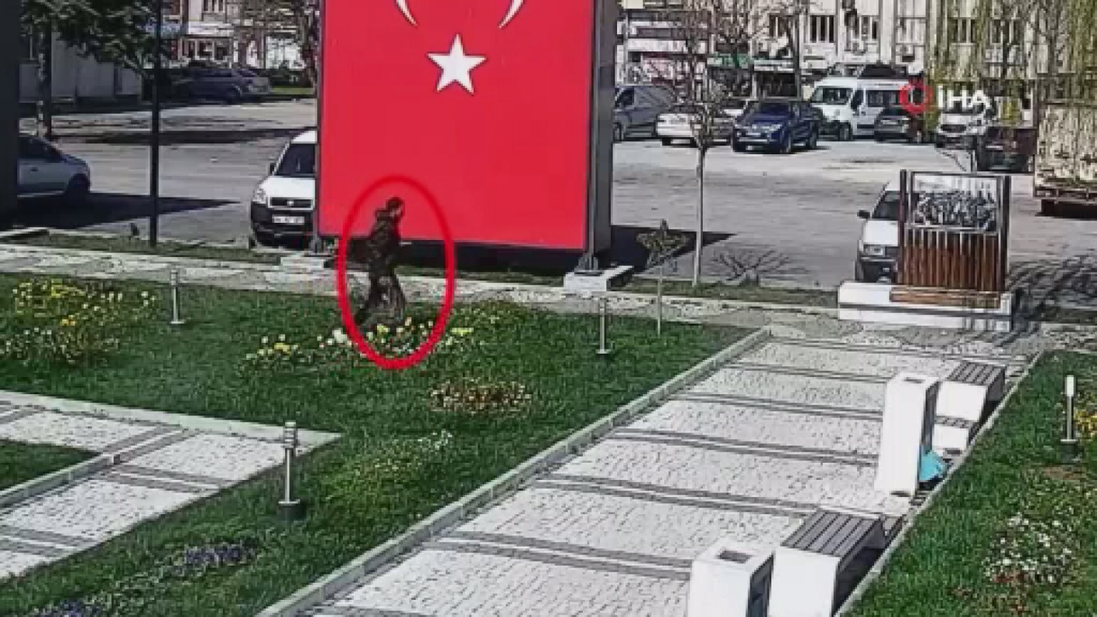 Her şey kamera kayıtları incelendiğinde ortaya çıktı