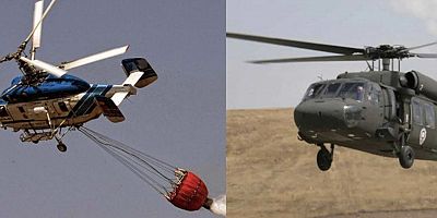 Herkesin merak ettiği soru: Askeri helikopterler yangın söndürmede kullanılabilir mi?