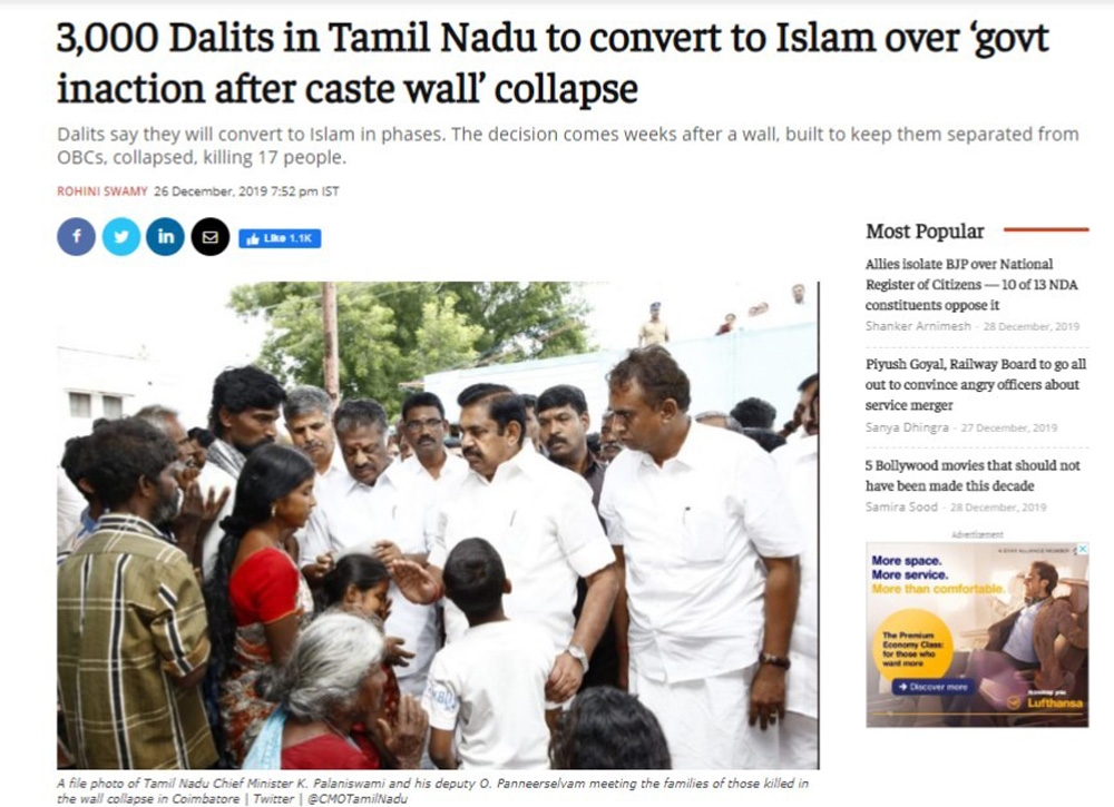 Hindistanda 3 Bin Hindu Müslüman Oluyor